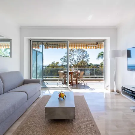 1-br Sea-view Prestigious Parking Apartmán Vallauris