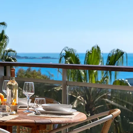 1-br Sea-view Prestigious Parking Apartmán Vallauris